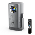 بروجكتور محمول بورودو Lifestyle Gobo بدقة 1080p مع حامل - رمادي | Porodo Gobo Lifestyle Portable Projector with stand 2H playtime 1080p 150 Lumens