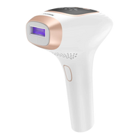 جهاز إزالة شعر محمول بورودو Lifestyle Lavender بتقنية IPL - أبيض | Porodo Lifestyle Lavender Handheld IPL Hair Removal- White