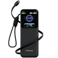 باور بانك بورودو Polo بسعة 20000mAh وشحن 100 واط مع كيبل Type-C | Porodo Polo 20000MAH 100w Powerbank With Type-C to c Cable & Retractable