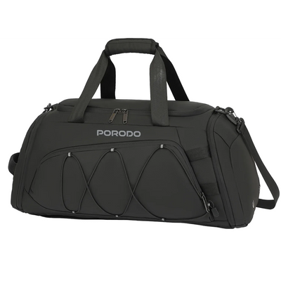 حقيبة رياضة وسفر بورودو متعددة الوظائف ثلاثة في واحد - أسود | Porodo Multifunctional 3 in 1 Sports and Travle Bag – Black