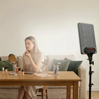 لوحة إضاءة LED بورودو للتصوير مقاس 24 بوصة - أسود | Porodo LED Flat Panel Lamp 24 inch – Black