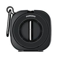 Porodo Loop Magnetic Phone Holder with Adjustable Travel Base - Black | حامل هاتف مغناطيسي Porodo Loop مع قاعدة سفر قابلة للتعديل - أسود