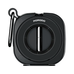 Porodo Loop Magnetic Phone Holder with Adjustable Travel Base - Black | حامل هاتف مغناطيسي Porodo Loop مع قاعدة سفر قابلة للتعديل - أسود