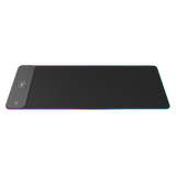 Porodo Gaming RGB MousePad bi Şarjêra Bêtêl a 15W - Reş