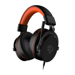 Guhdastokên Lîstikê yên Ronahîkirina RGB ya Porodo Gaming bi Betalkirina Deng - Reş | Guhdastokên Lîstikê yên PC RGB ENC yên Porodo Gaming - Reş