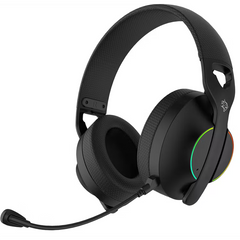 Porodo Gaming 2.4G Bluetooth AUX Wireless Gaming Headset - Black | سماعة ألعاب لاسلكية من بورودو جيمنج - أسود