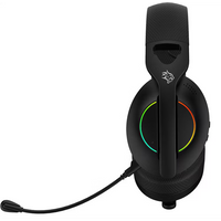 Porodo Gaming 2.4G Bluetooth AUX Wireless Gaming Headset - Black | سماعة ألعاب لاسلكية من بورودو جيمنج - أسود