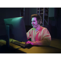 Porodo Gaming 2.4G Bluetooth AUX Wireless Gaming Headset - Black | سماعة ألعاب لاسلكية من بورودو جيمنج - أسود