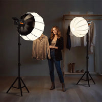 إضاءة تصوير LED بورودو 100 واط مع ريموت - أسود | Porodo LED Photography Light With Remote 100W – Black