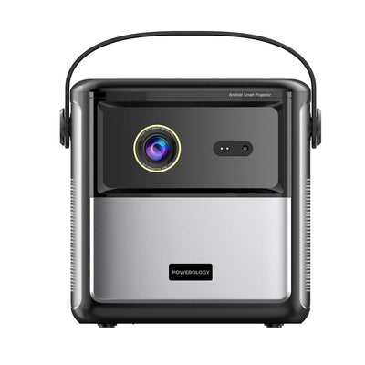 بروجكتر باورولوجي 4K GTV - اسود | Powerology 4K GTV Projector - Black