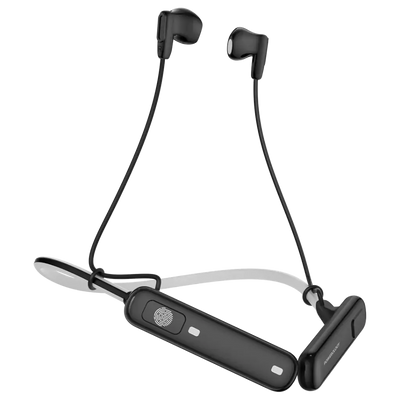 Powerology Voix ENC Neckband - Black | سماعة باورولوجي فويكس حول الرقبة - أسود