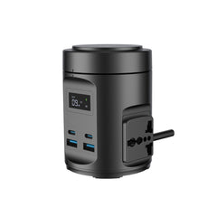 Îstasyona Şarjkirina Bêtêl a Powerology MagSafe 65W - Reş | Hub Hêza Powerology MagSafe PD 65W – Reş