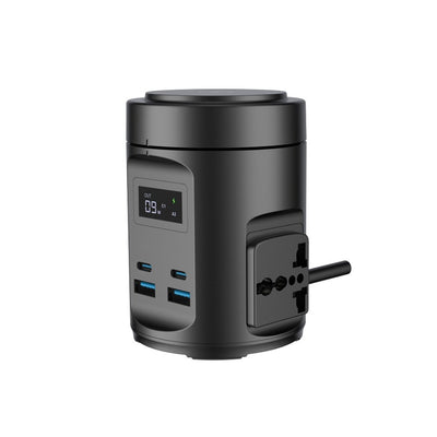Îstasyona Şarjkirina Bêtêl a Powerology MagSafe 65W - Reş | Hub Hêza Powerology MagSafe PD 65W – Reş