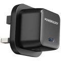 Powerology QX 45W Pocket-Sized GaN Adapter | محول شحن GaN مدمج 45 واط