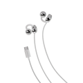 سماعات أذن سلكية باورولوجي بمشبك - أبيض | Powerology Clip-on Wired Earphones – White