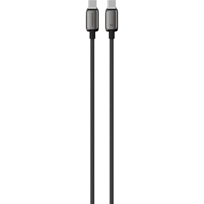 كابل باورولوجي يو إس بي سي بقدرة 240 واط من سلسلة زينكو - رمادي غامق | Powerology Zinco Series 240W USB-C Cable - Dark Gray