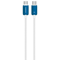 كابل باورولوجي يو إس بي سي بقدرة 60 واط من سلسلة زينكو سي إلى سي بطول متر واحد | Powerology Zinco Series 60W USB-C C to C Cable