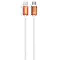 كابل باورولوجي يو إس بي سي بقدرة 60 واط من سلسلة زينكو سي إلى سي بطول متر واحد | Powerology Zinco Series 60W USB-C C to C Cable