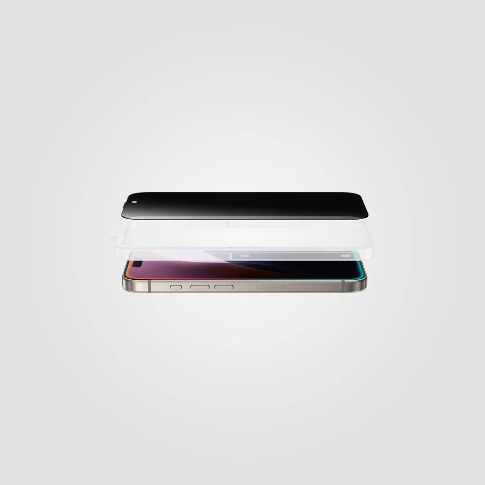 واقي شاشة اميزنك ثنك تايتان الزجاجي للخصوصية لهاتف ايفون 16 برو ماكس | AMAZINGTHING Titan Full Privacy Glass Screen Protector for iPhone 16 Pro Max