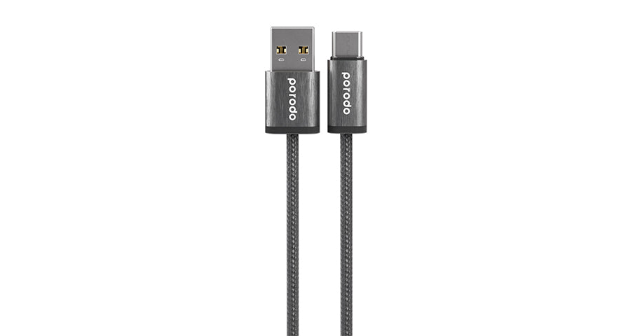 Porodo Woven USB-A to Type-C Cable