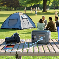 محطة طاقة محمولة بورودو فورس بيس 150W 76.96Wh - أسود/رمادي | Porodo ForceBase 150W Portable Power Station 76.96Wh - Black/Gray