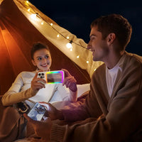 Porodo Magsafe Power Bank 5000mAh Mirror + Dynamic Light Modes | بنك طاقة ماج سيف من بورودو 5000 مللي أمبير مع مرآة وأوضاع إضاءة ديناميكية