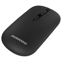 Porodo 6-in-1 Keyboard & Mouse Set - Black | طقم لوحة مفاتيح وفأرة 6 في 1 من بورودو - أسود
