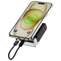 Porodo Power Bank 10000mAh/7.7V/38.5Wh - Black | بطارية محمولة بورودو 10000 مللي أمبير - أسود