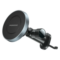 Porodo Dual Mount MagSafe Phone Holder - Black | حامل هاتف بورودو المزدوج بتقنية MagSafe - أسود