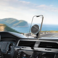 Porodo Dual Mount MagSafe Phone Holder - Black | حامل هاتف بورودو المزدوج بتقنية MagSafe - أسود