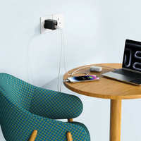Porodo 100W GaN Multi-Port Wall Charger | محول الجدار متعدد المنافذ بقوة 100 واط من Porodo بتقنية GaN