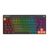 لوحة مفاتيح ميكانيكية سلكية 84 مفتاح من بورودو جيمنج | Porodo Gaming Wired Mechanical Keyboard 84 Keys.