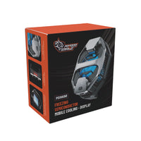 Porodo Gaming Freezing Semiconductor Mobile Cooling and Display - Grey | مبرد الهاتف بورودو جيمينج بشاشة عرض - رمادي