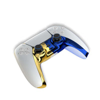 Panela xemilandî ya Kontrolkera Porodo Gaming PS5 - Şîn + Zêr