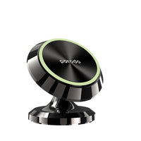 حامل سيارة مغناطيسي من بورودو, 3 اقراص دائرية مع دوران 360 درجة - اسود | Porodo 3 Circular Discs 360° Swivel Magnetic Car Mount – Black
