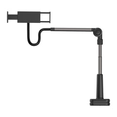 Porodo Lazy Man Stand with Magnetic Suction 92CM - Black | حامل بورودو ليزي مان بشفط مغناطيسي 92 سم - أسود