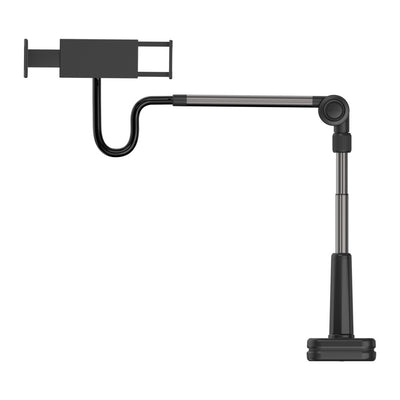 Porodo Lazy Man Stand with Magnetic Suction 92CM - Black | حامل بورودو ليزي مان بشفط مغناطيسي 92 سم - أسود