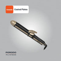 مكواة الشعر 4 في 1 من بورودو لايف ستايل - اسود | Porodo Lifestyle 4 Style Hair Iron - Black