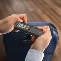 Porodo Lifestyle Accuscale High-Precision Luggage Scale - Black | ميزان أمتعة عالي الدقة من بورودو لايف ستايل - أسود