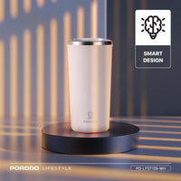 Porodo Lifestyle 400ml Auto-Stirring Suction Twin Wall Cup | كوب بورودو لايف ستايل 400 مل بخاصية التحريك الذاتي