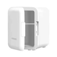 ثلاجة صغيرة Porodo Echochill 4 لتر للمنزل والمكتب والسيارة - Mini Cooling Fridge White