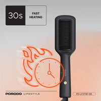 Firçeya Şêwazkirina Porê ya Mini ya Porodo Lifestyle 33W - Reş.