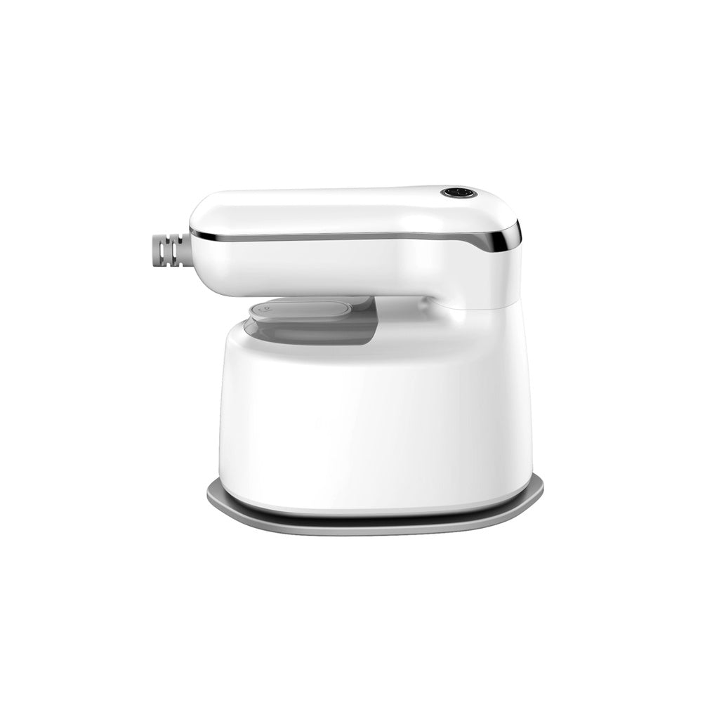 بورودو لايف ستايل مكواة بخار صغيرة 1000 واط بمقبض دوار - ابيض | Porodo Lifestyle Mini Steam Iron 1000W UK with Rotatable Handle – White.