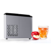 Porodo Lifestyle Portable Outdoor Ice Cube Machine 2.2L 12kg - Dark Grey | ماكينة بورودو المحمولة لصنع مكعبات الثلج 2.2 لتر 12 كجم - رمادي غامق