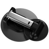 Porodo Magnetic Phone Holder with Adjustable Telescopic Rod - Black | حامل هاتف مغناطيسي من بورودو مع قضيب تلسكوبي قابل للتعديل - أسود