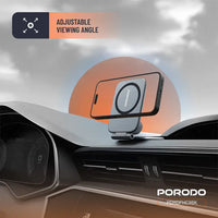 حامل هاتف مغناطيسي Porodo Magnifold متعدد الاستخدام - Ultra-Slim Phone Holder
