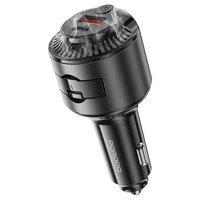 شاحن سيارة 2 في 1 مع معطر جو - Porodo 2 In 1 Car Charger with Scent Diffusion