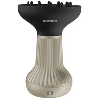 Porodo Lifestyle High-Speed Portable Hair Dryer & Diffuser for Curly Hair – Black Gold | بورودو جهاز تجفيف وتوزيع الشعر المحمول عالي السرعة للشعر المجعد – أسود وذهبي