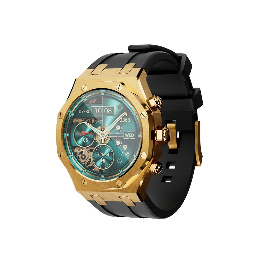 ساعة بورودو كريستالو AP الذكية بوجه ازرق | Porodo CristalloAP Smart Watch Blue Dial