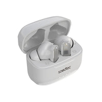 سماعة بورودو ساوندتيك الشفافة TWS بعزل ضوضاء ANC و ENC, تشغيل حتى 7 ساعات | Porodo Soundtec ANC & ENC TWS Earphone with Transparent Earbuds, 7H Playtime.